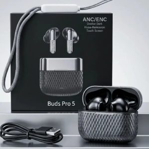 Airbuds Pro 5 Wireless Earbuds | ANC/ENC & Touch Control